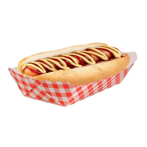 Printed Hotdog Box