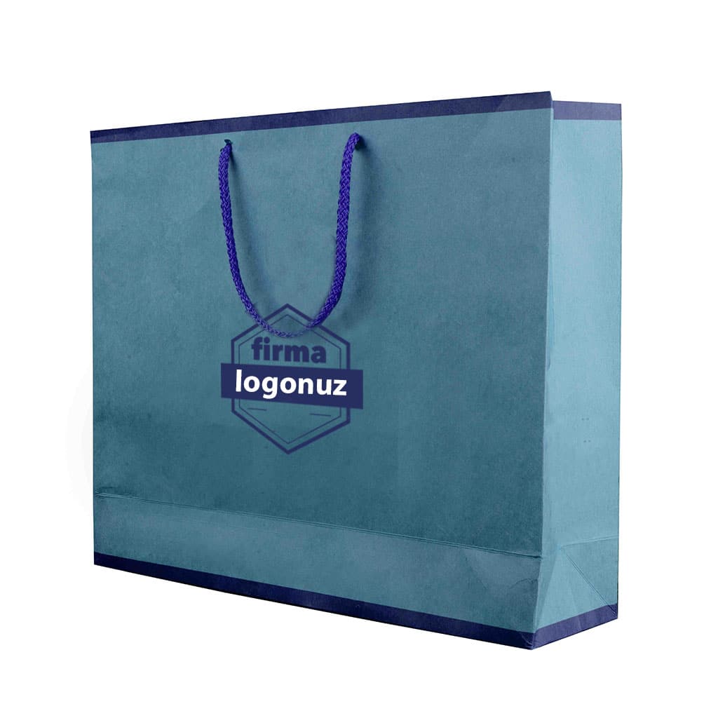 Antalya baskılı saplı taşıma çantası kraft çanta