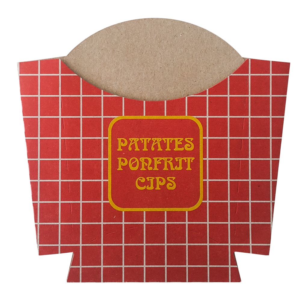 Hazır Ürünler_0016_Hazır Karton Patates Kızartması Kutusu Cips Kutusu Pommes Frites Cartoffeln