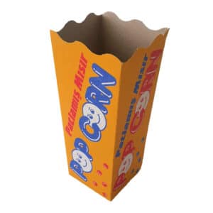 Prepared Cardboard Popcorn Box high quality x