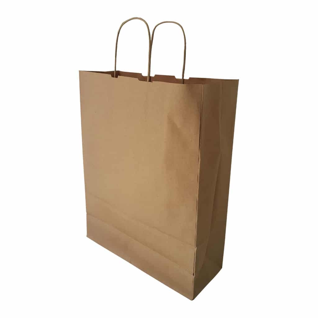 kraft bag, kraft çanta, kağıt çanta, saplı kraft çanta uzun