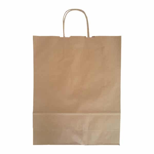 kraft bag, kraft çanta, kağıt çanta, saplı kraft çanta uzun