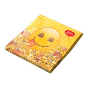 emoji temalı peçete (33x33cm kare peçete 20adet)