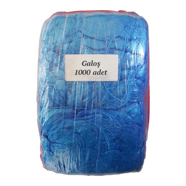 Galoş 1000 adetli pakette