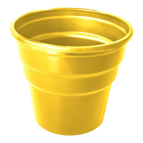 sarı renk kullan at plastik bardak