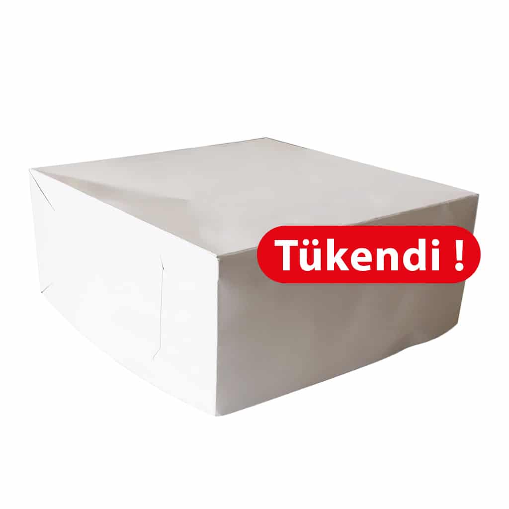Çok amaçlı kutu 20x20x10 cm ebatta 100 adetli pakette, ürünün taban kısmı mikro oluklu kartondan yapılmıştır ve kapağı krome kartondur, dış yüzeyi beyaz renktedir.