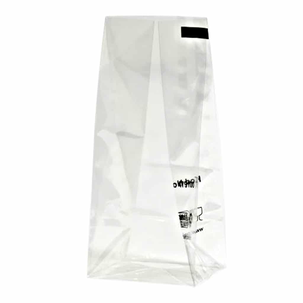 Baskısız ekstra mini şeffaf poşet, 100 adetli pakette