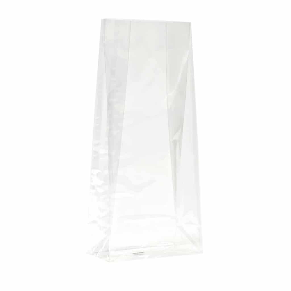 Şeffaf kalın kuruyemiş poşeti küçük boy, 500 adetli pakette 