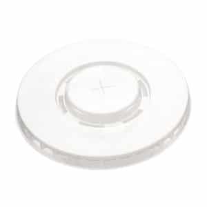 Karton bardak kapağı 12 Oz soğuk içecek, ürün 100 adetli pakette