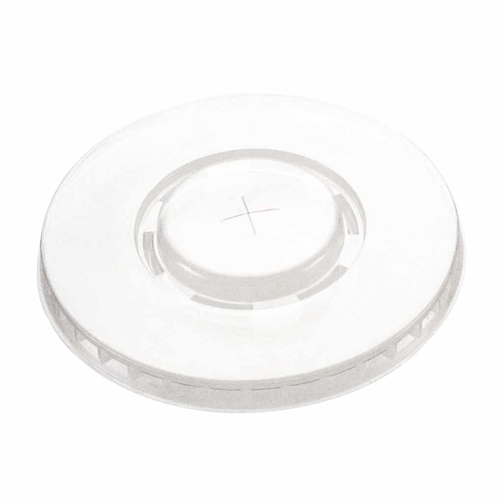 Karton bardak kapağı 12 Oz soğuk içecek, ürün 100 adetli pakette