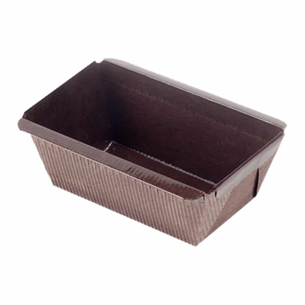 Baton kek kalıbı 9,5×5,3×4,7 cm ebatta, 10 adetli pakette, ürün gıdayla temasa uygun kartondan üretilmiştir.