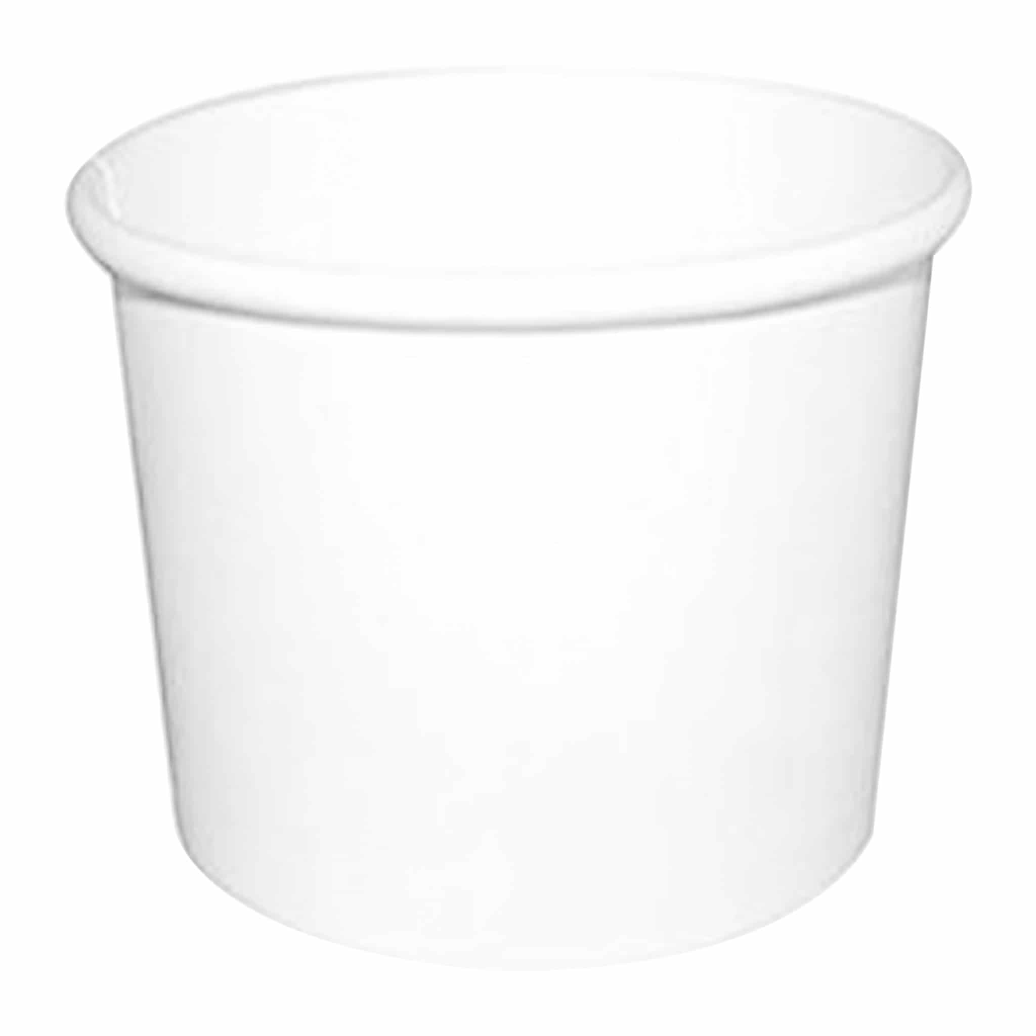 Karton kova 85 Oz 2500 cc, ürün 300 adetli kolide düz beyaz baskısızdır.