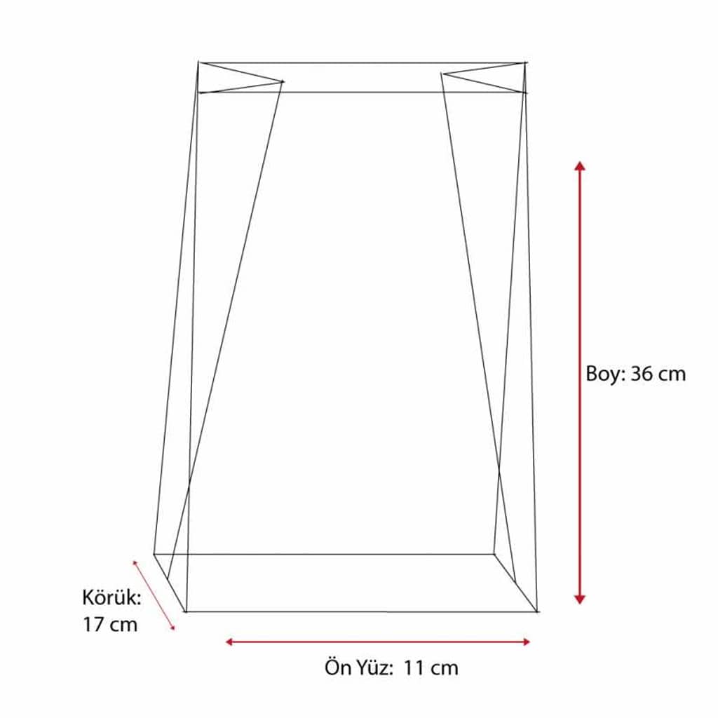Fast food poşeti büyük boy 2