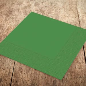 Yeşil Renk Kağıt Peçete 33 x 33cm 20li
