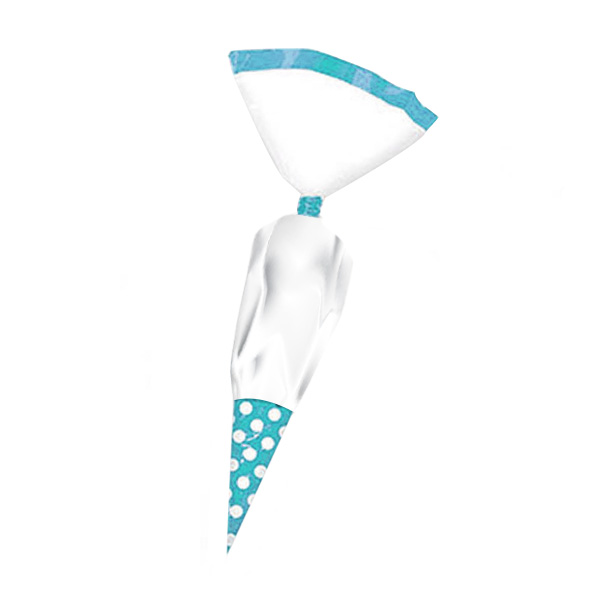 Bebek Mavisi Konik Şeker Poşeti 10lu Stilobje