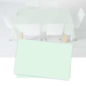 Plastik Masa Örtüsü Mint Yeşili 137 x 270cm 1 Adet