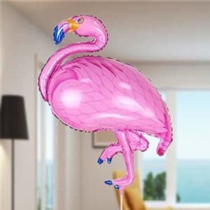 Flamingo Şeklinde Balon Pembe 85cm x 35cm 1 Adet