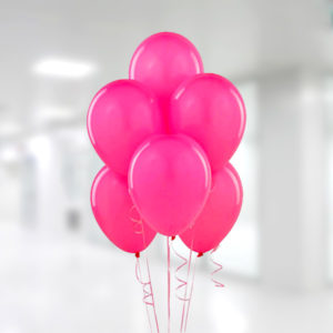 Fuşya Lateks Balon 30cm (12 inch) 10li