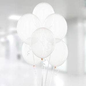 Şeffaf Lateks Balon 30cm (12 inch) 20li