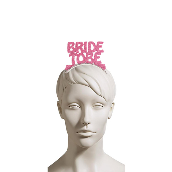 Bride To Be Pembe Simli Eva Parti Taç 1 Adet