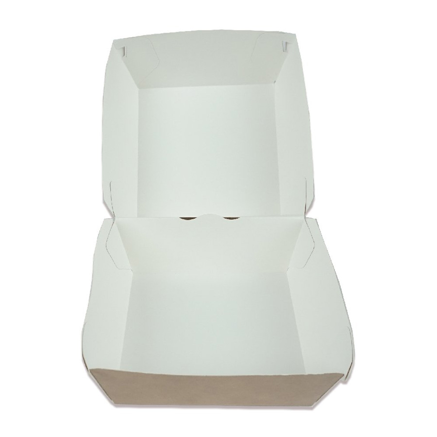 _0000_Karton Kraft Hamburger Kutusu 13x13x10 cm 100 Adetli