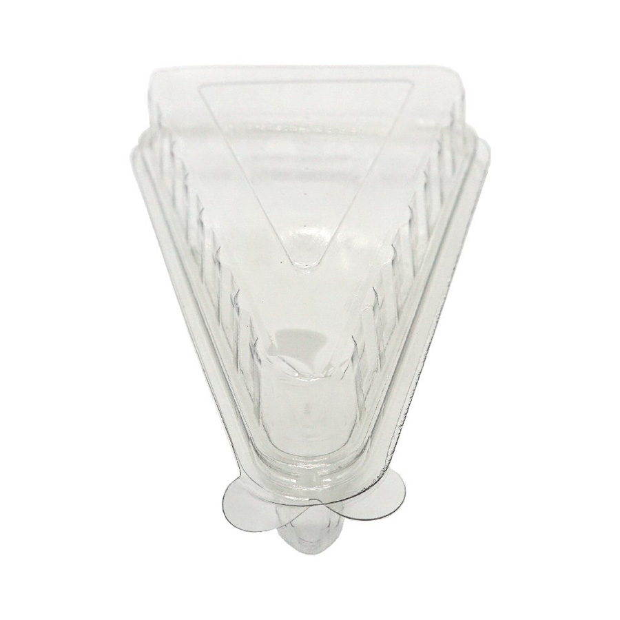 Plastik Üçgen Dilim Pasta Kabı