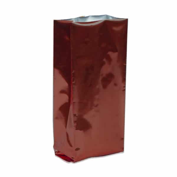 Yan Körüklü Torba Kırmızı Alüminyum 10x34x6 cm