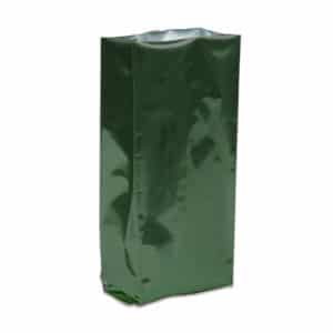 Yan Körüklü Torba Yeşil Alüminyum 10x25x6 cm