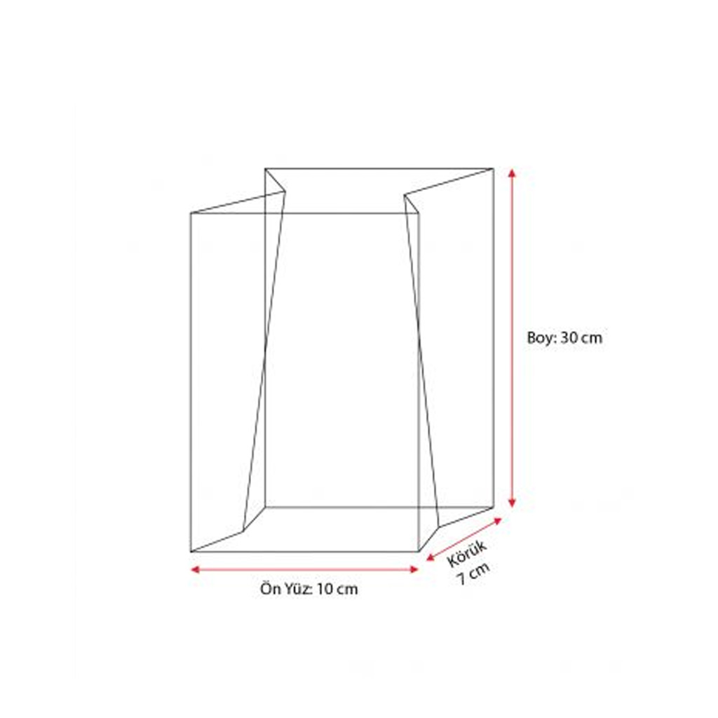 _0000_İnce Altın Büyük Şeffaf Poşet (500 Adetlik Kutu)