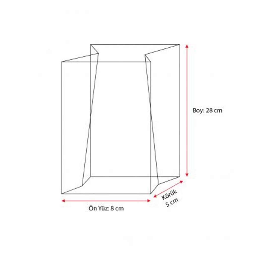 _0001_İnce Gümüş Orta Şeffaf Poşet 500 Adetli