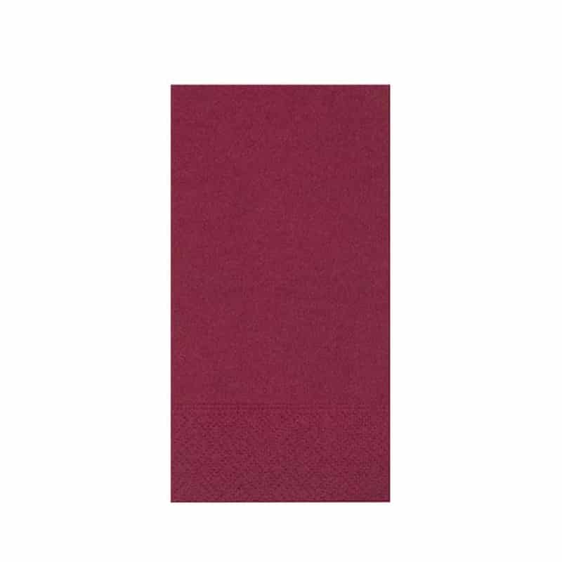 Peçete garson katlama bordo 33×33 cm